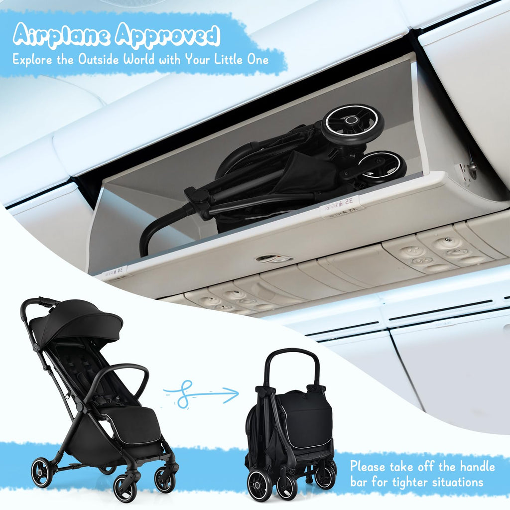 Lightweight Compact Baby Stroller with Canopy B8692
