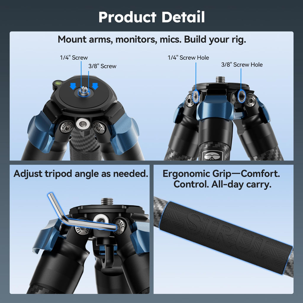 Carbon Fiber Camera Tripod Y304