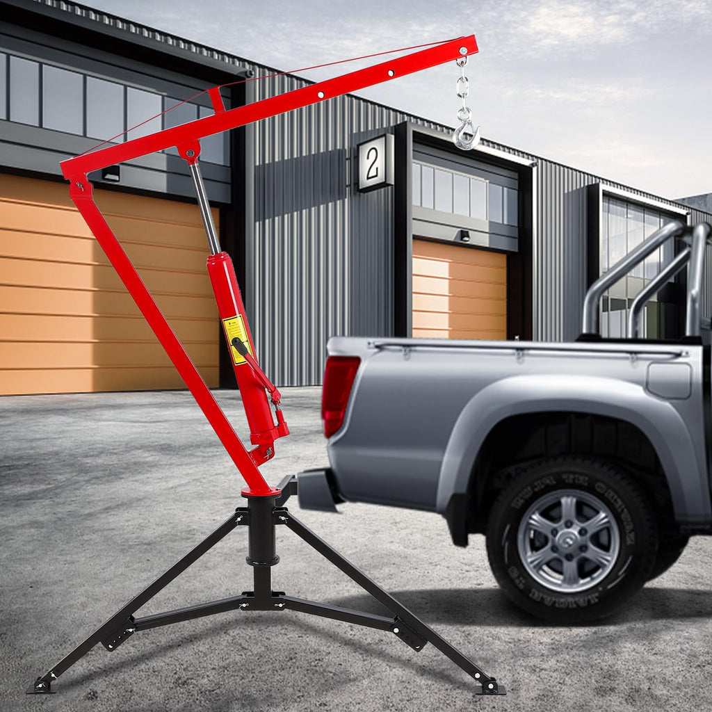 1000 Lbs Hydraulic Hitch Mounted Truck Crane L275032
