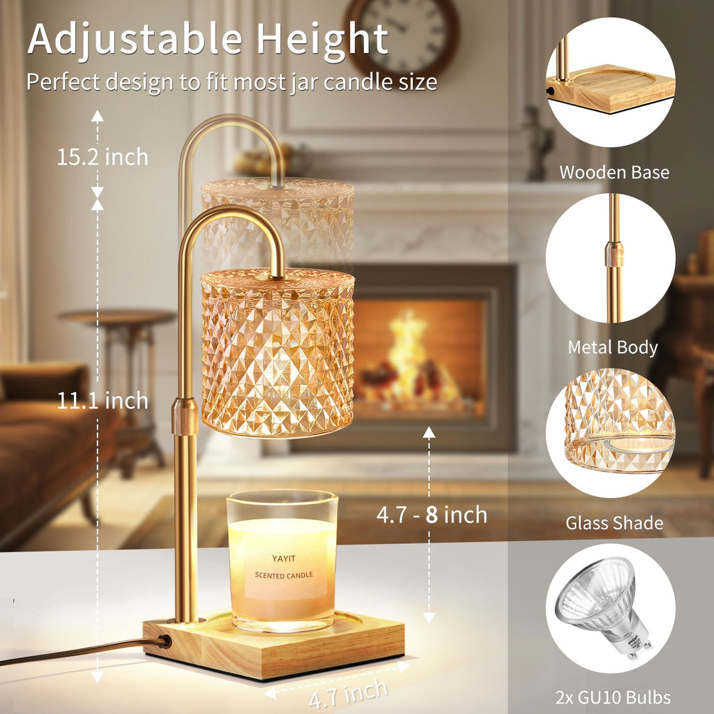 Candle Warmer Lamp with Timer Dimmer N754311