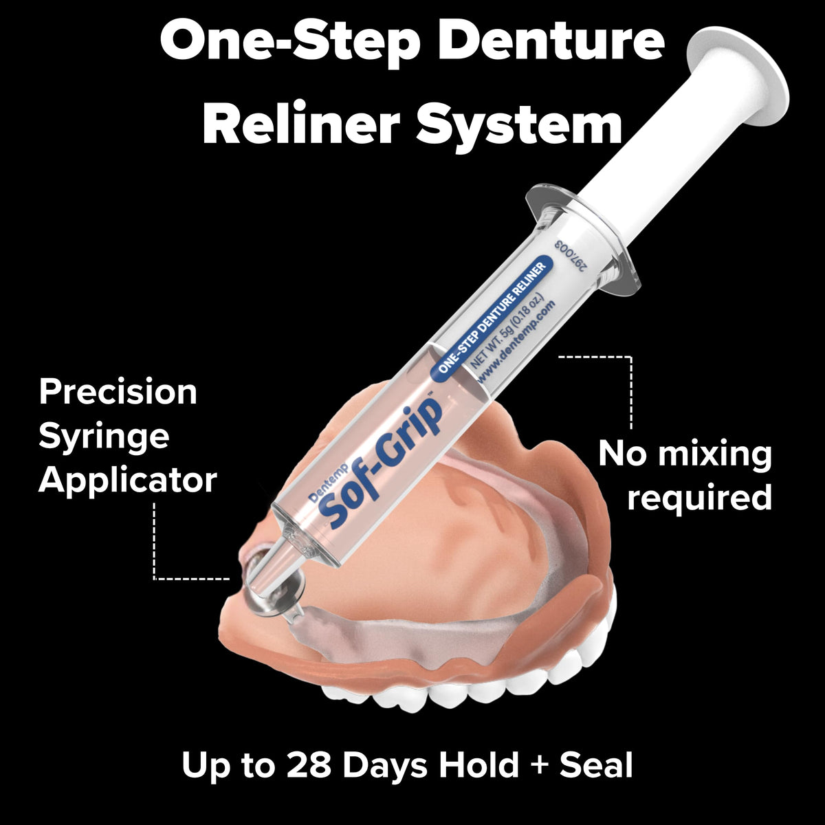 1-Step Denture Care 5g K3107