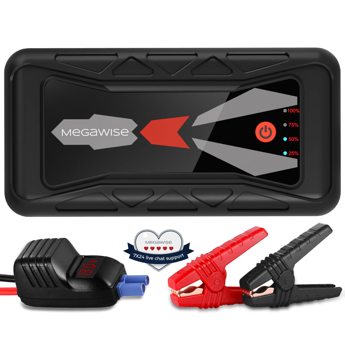 12V Car Jump Starter, 16800mAh B188