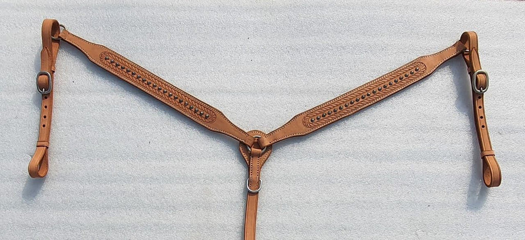 Adjustable Leather Western Breast Collar N48930