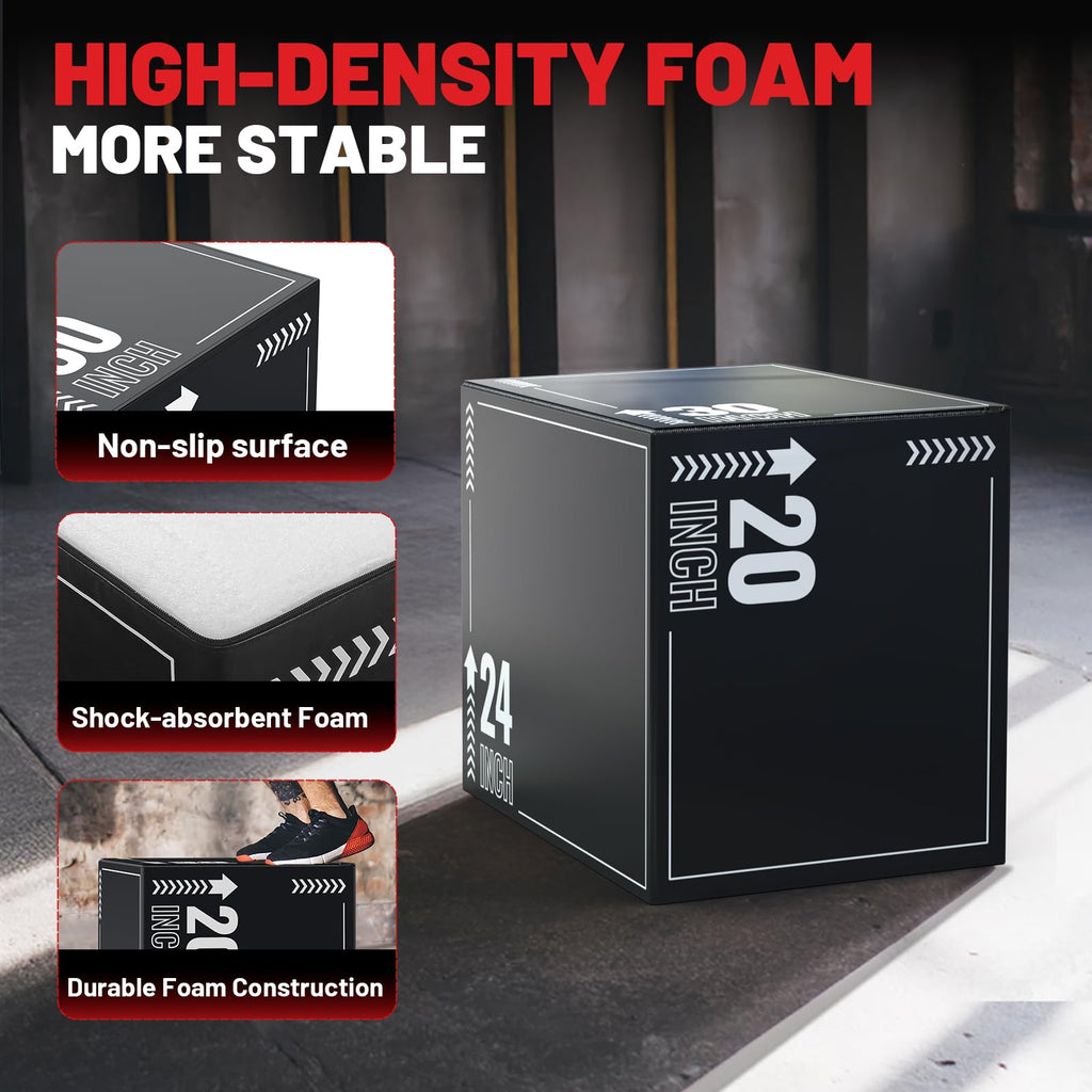 3-in-1 Plyometric Jump Box L330428