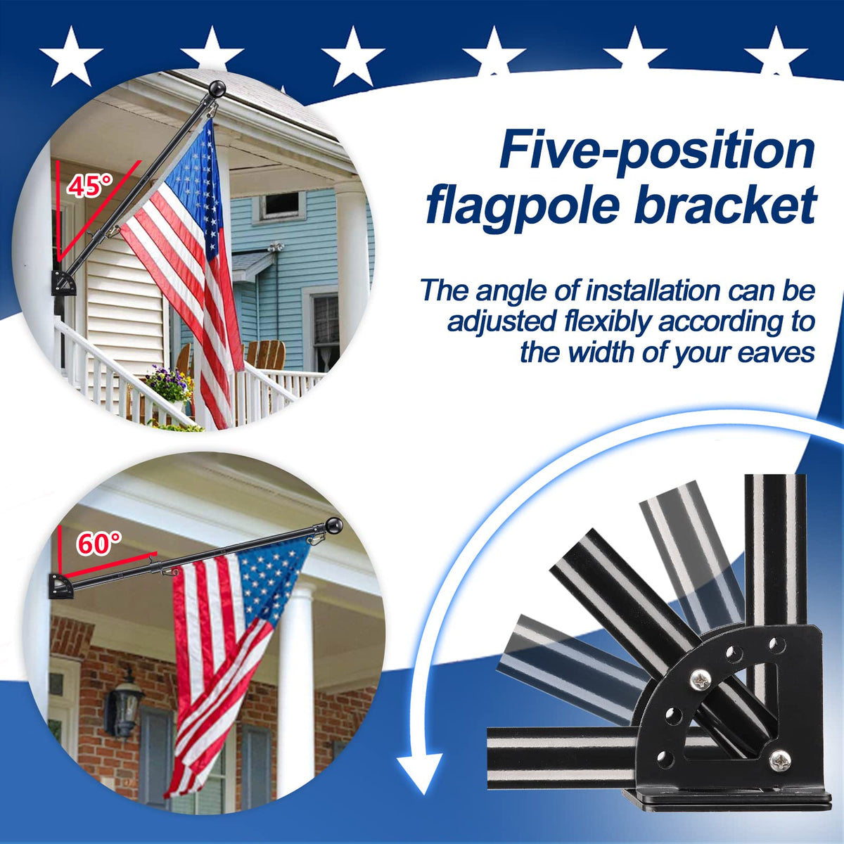6ft Tangle Free Spinning Flag Pole Kit Z32641