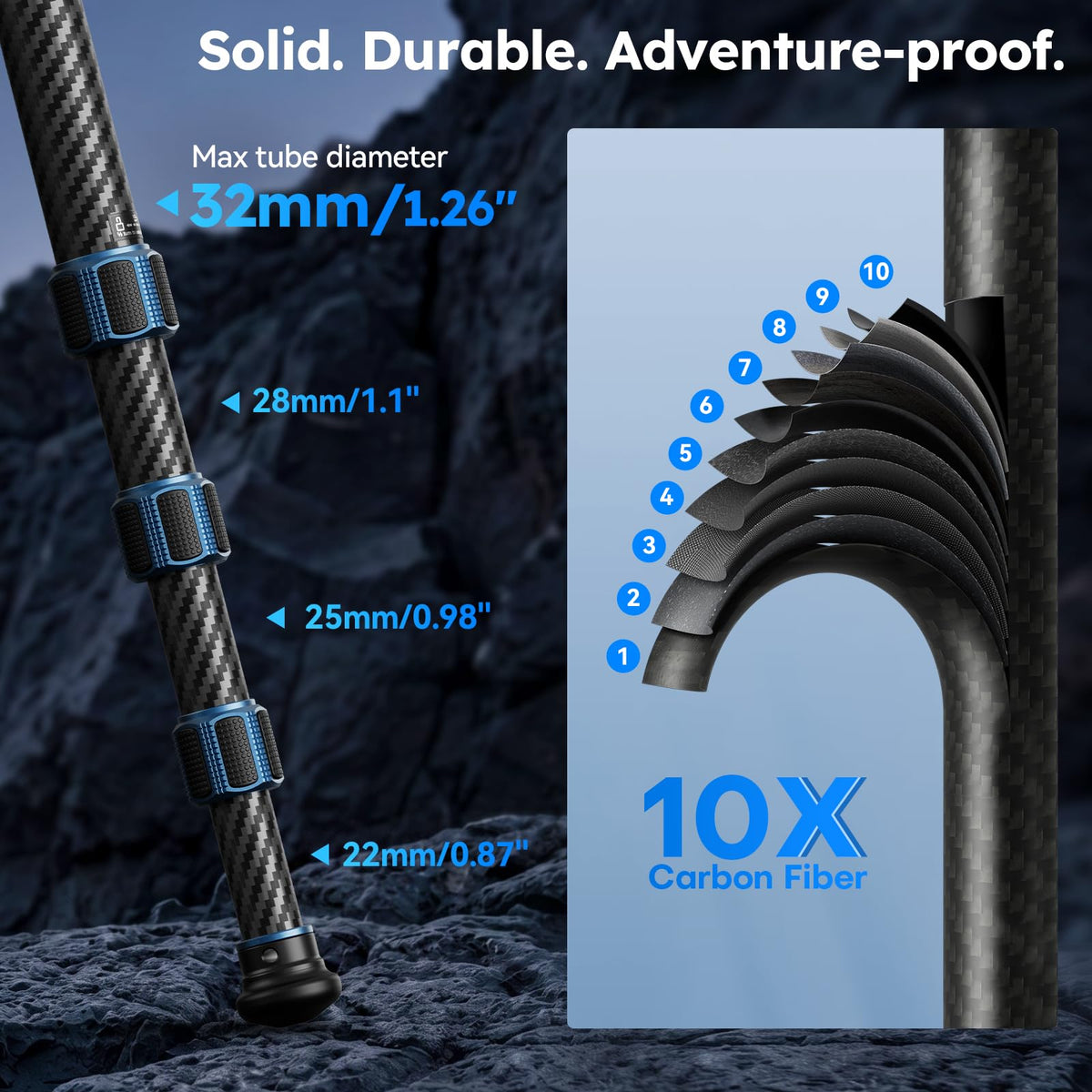 Carbon Fiber Camera Tripod Y304