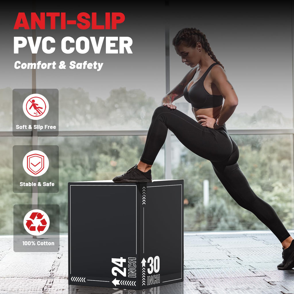 3-in-1 Plyometric Jump Box L330428