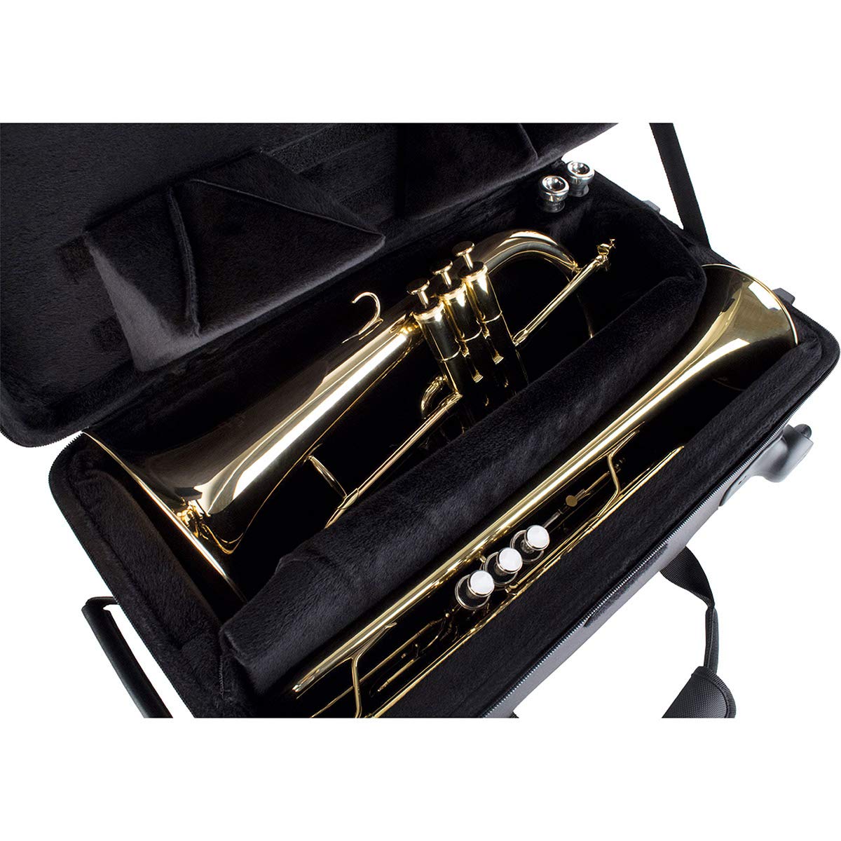 Trumpet/Auxiliary Combo Case with Wheels Z6544