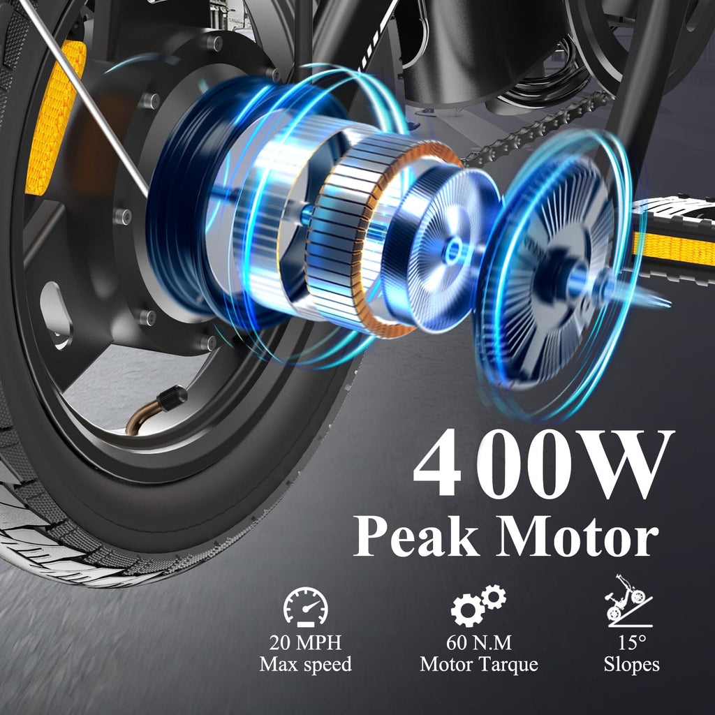 Folding Electric Bike 400W 36V 10Ah 14" H68745