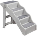 Foldable Non-Slip Pet Stairs Grey U375