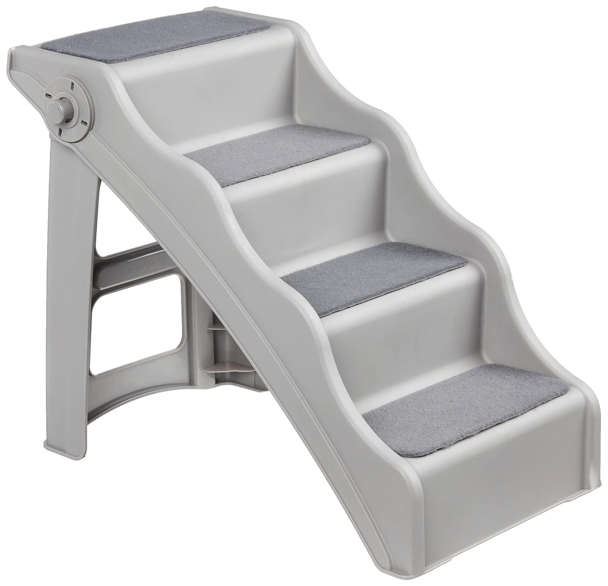 Foldable Non-Slip Pet Stairs Grey U375