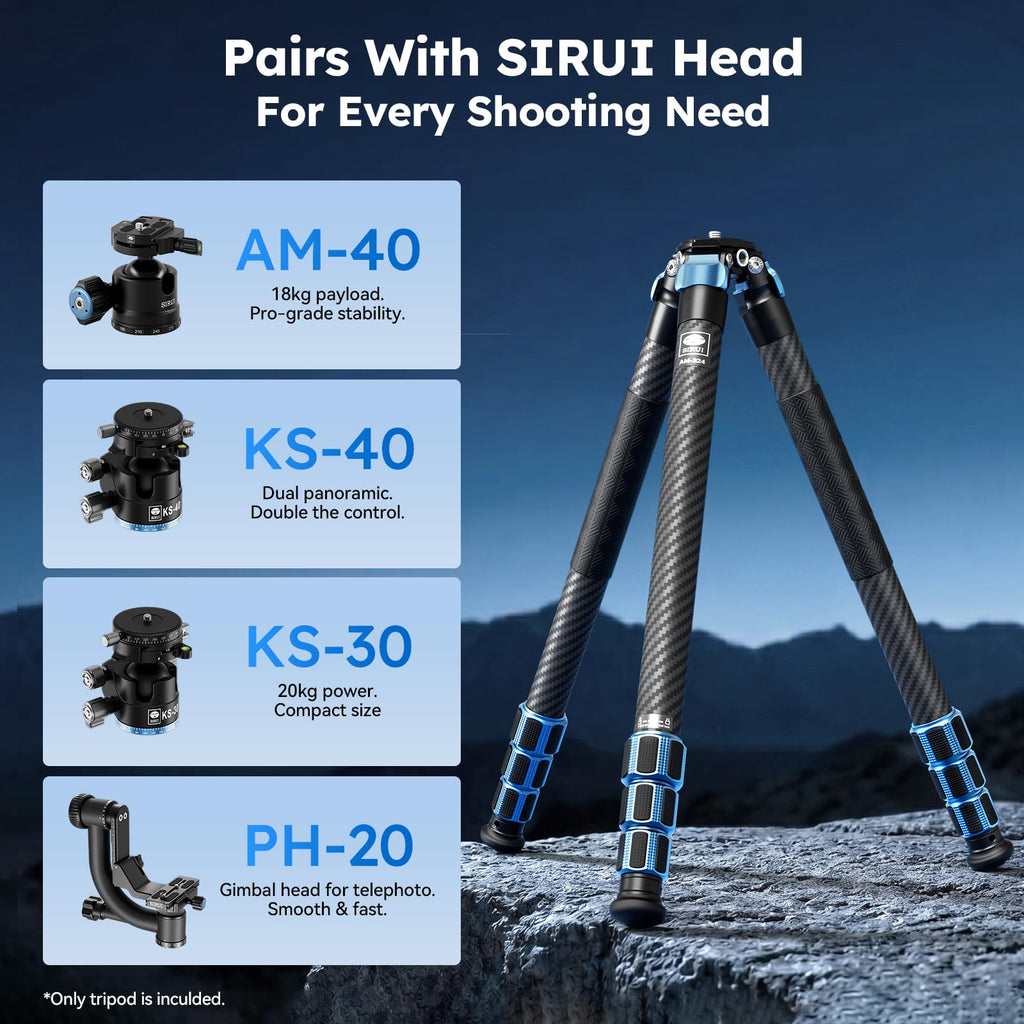 Carbon Fiber Camera Tripod Y304
