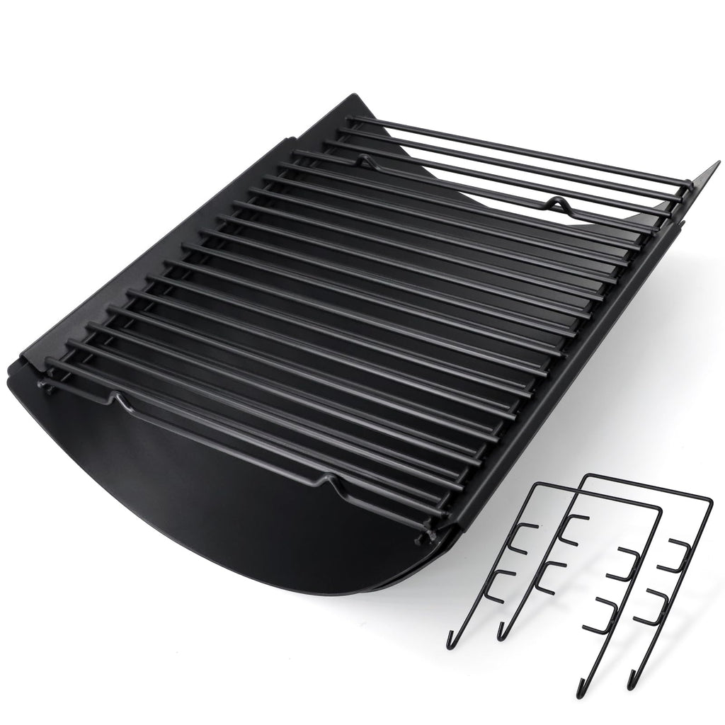 Adjustable Ash Pan Drip Pan with 2pcs Grate Hangers P526389