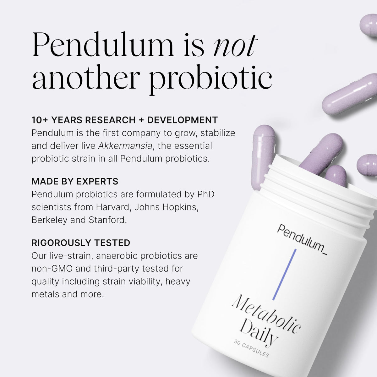 Multi-Strain Probiotic with Akkermansia muciniphila 30 Capsules E614637
