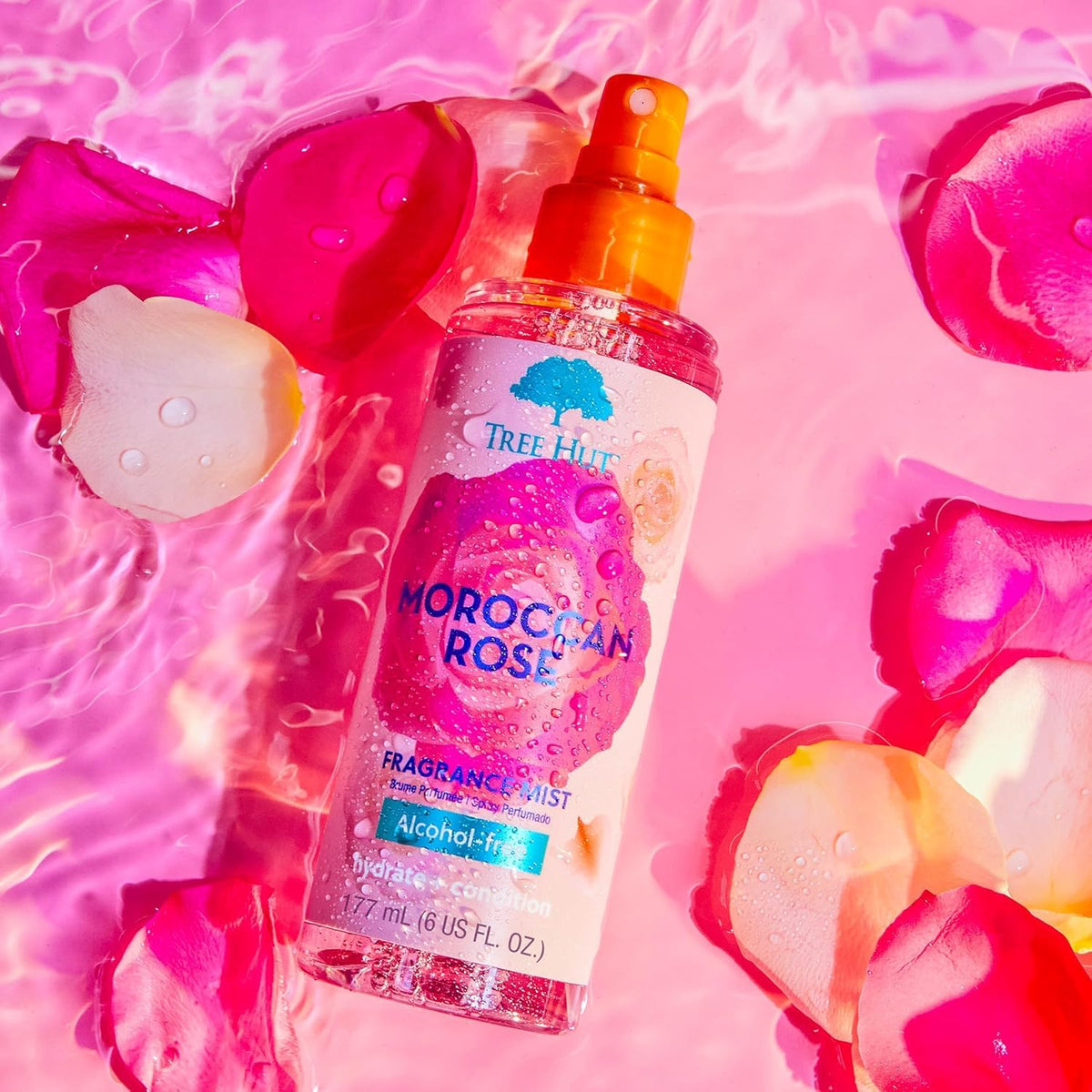 Hair and Body Mist, Moroccan Rose, 6 Fl Oz H826396