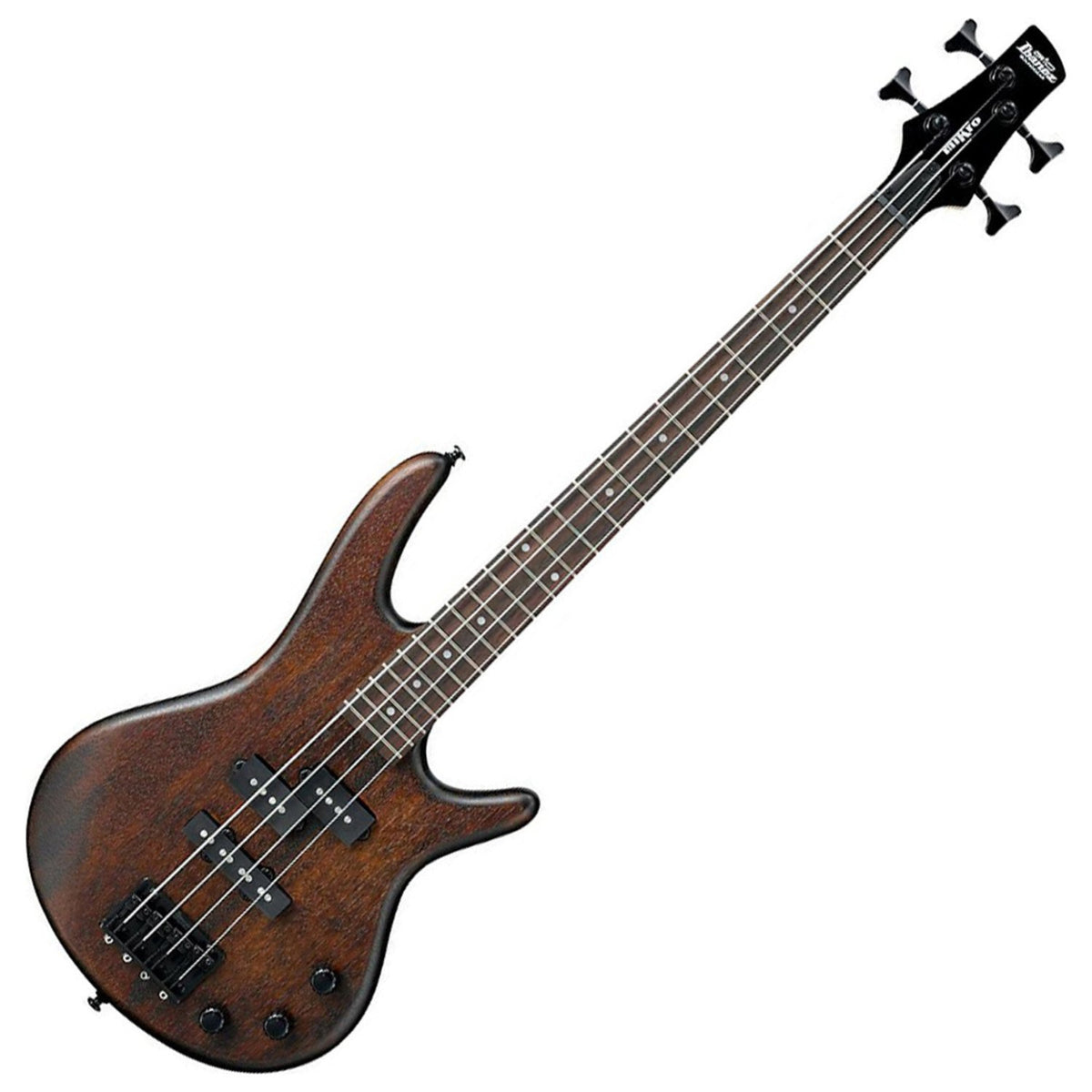 4 String Bass Guitar and Black Guitar Strap V429111