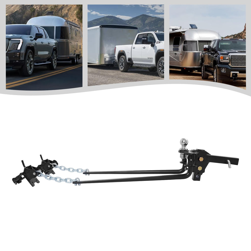 14000lbs Weight Distribution Hitch with Connection Bar Q954