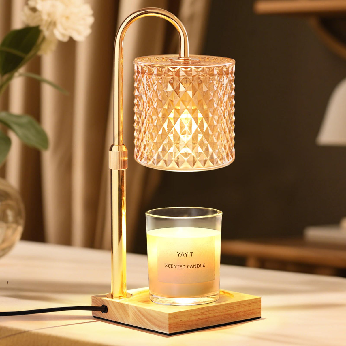 Candle Warmer Lamp with Timer Dimmer N754311