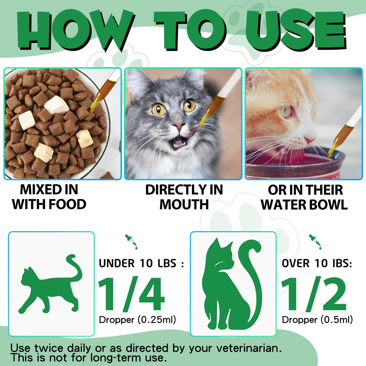 Cat Multivitamin Supplement Drops with Probiotic A338720