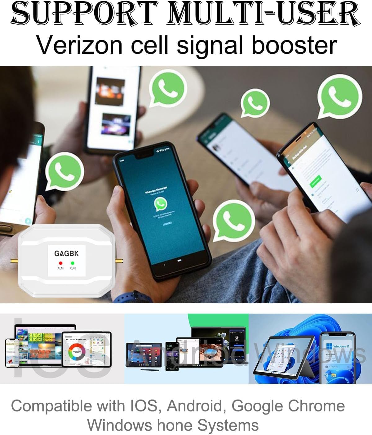Cell Phone Signal Booster 5G 4G LTE Band 13 R502