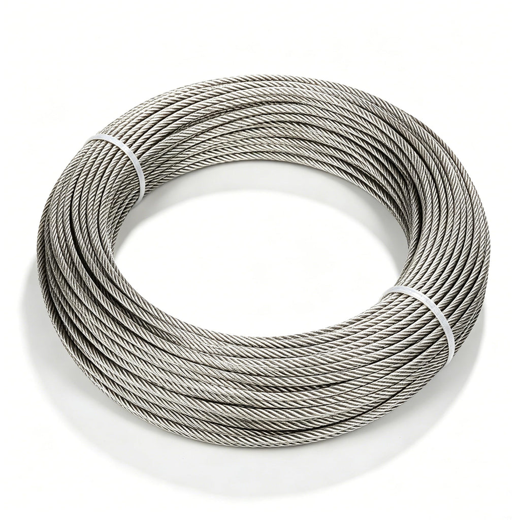T316 Stainless Steel Wire Rope 1/8" 100 ft N947