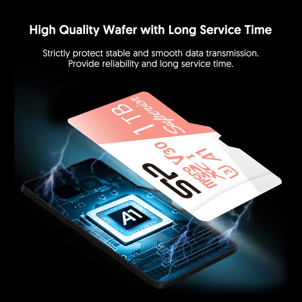 1TB Micro SD Card U3 SDXC Memory Card with Adapter W86351