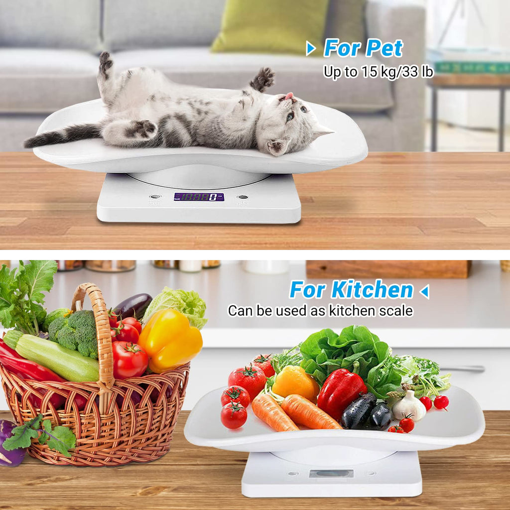 Digital Pet Scale with Tape Measure L578
