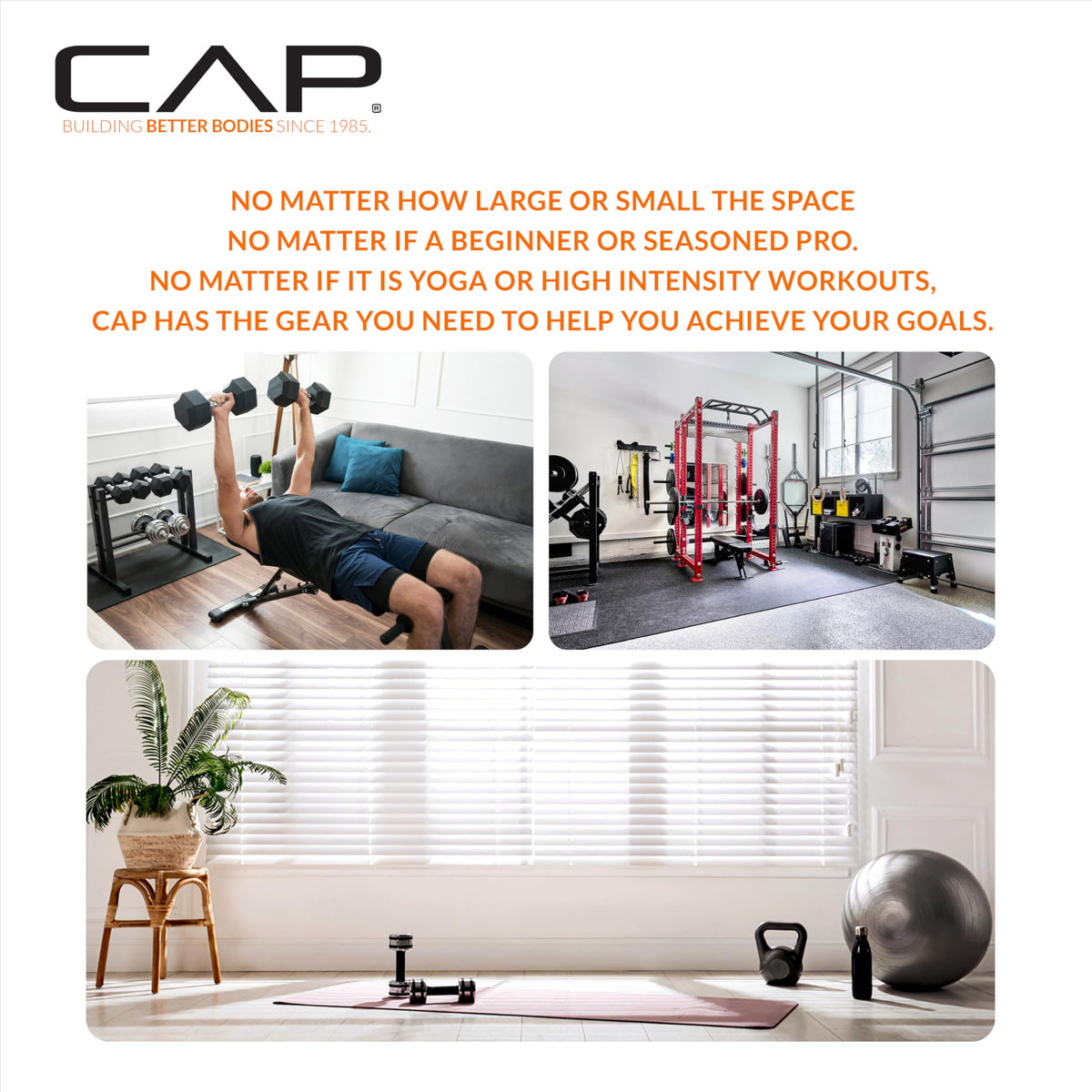 Cast Iron Hex Dumbbell L3325