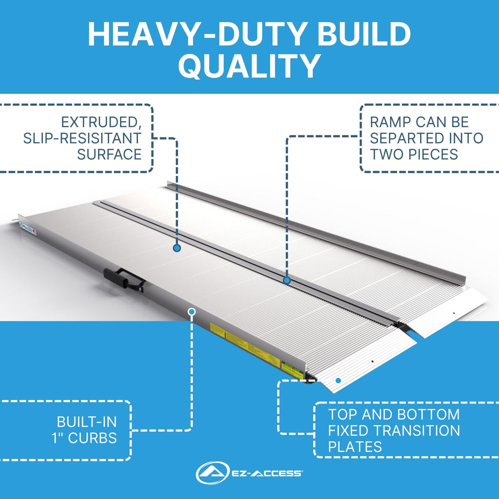 Aluminum Singlefold Folding Ramp R11429
