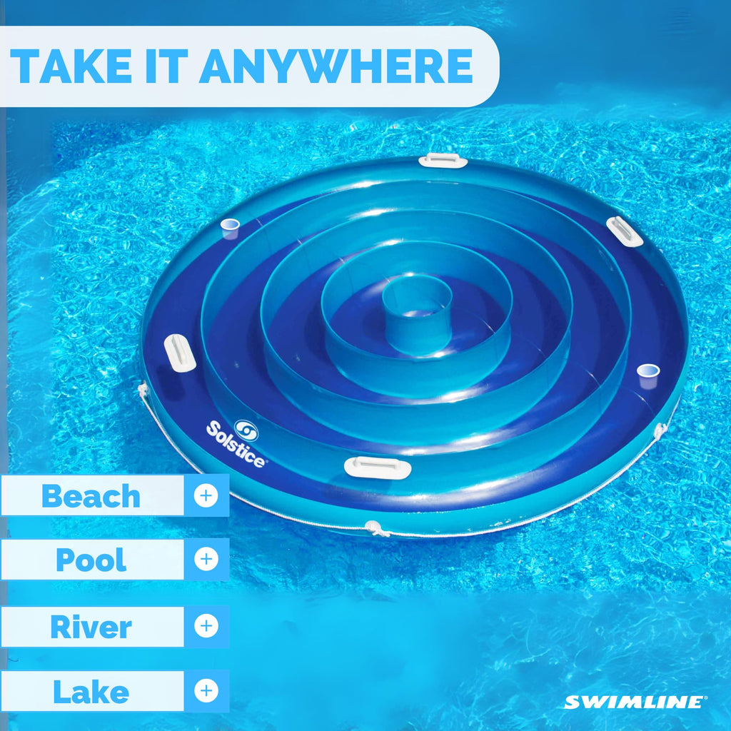 Inflatable Pool Lounger Raft O78710