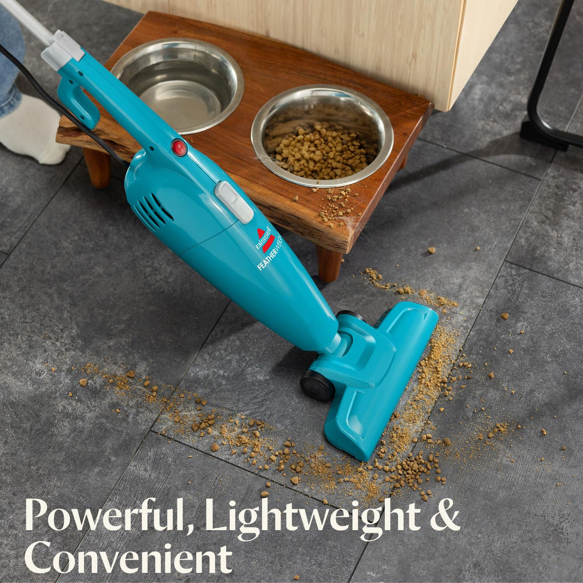 Bagless Stick Vacuum and Electric Broom with Crevice Tool W43417