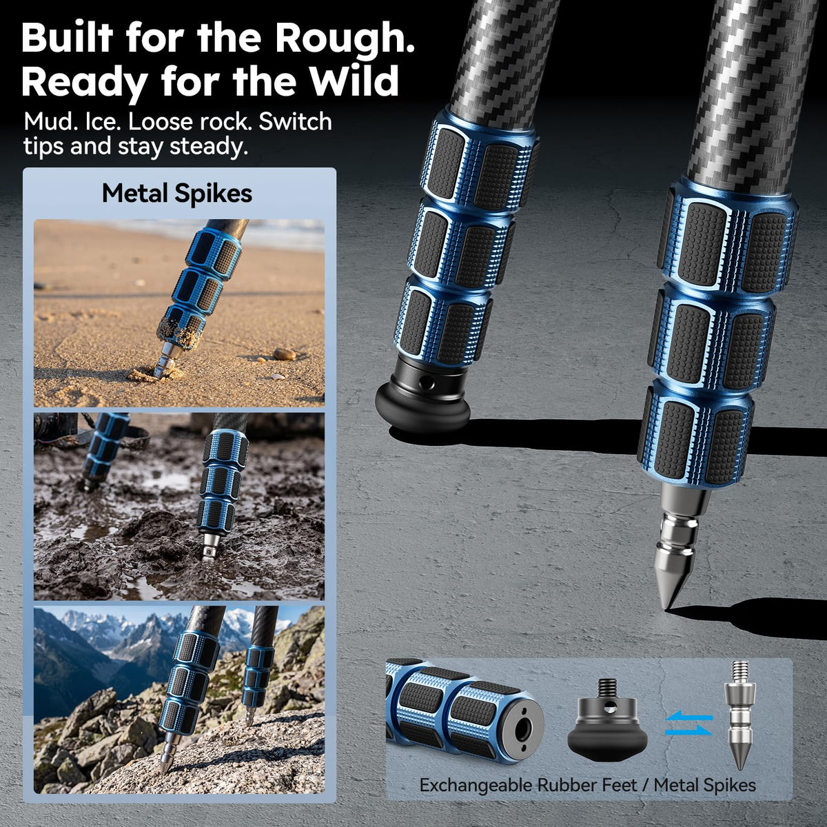 Carbon Fiber Camera Tripod Y304
