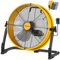 12" Battery Powered Cordless Floor Fan Y870120