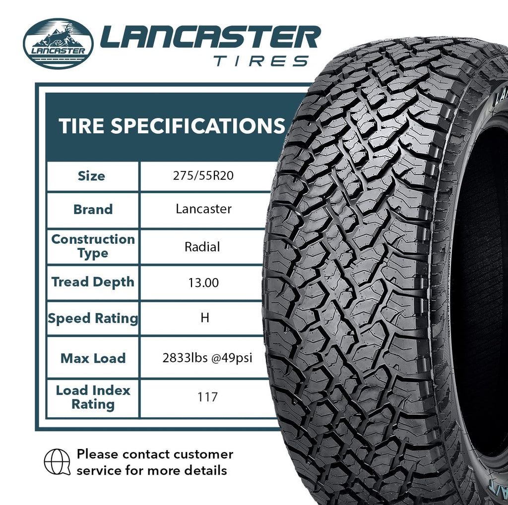 275/55R20 117H XL All Terrain Light Truck Tire O7709