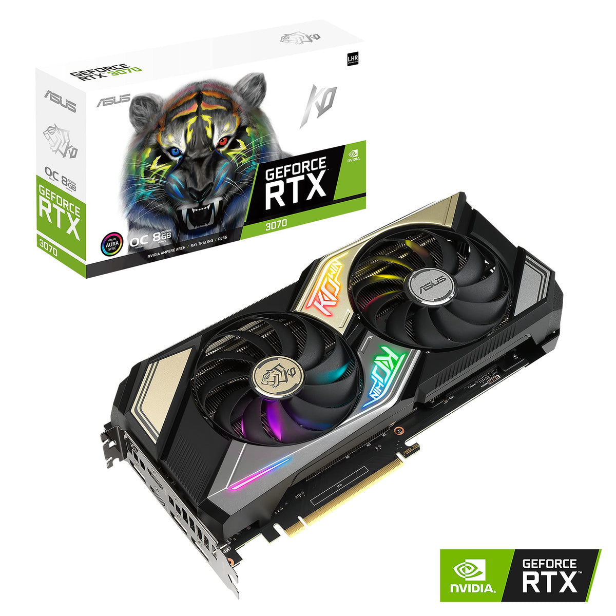 NVIDIA GeForce RTX 3070 8GB GDDR6 Gaming Graphics Card H841147