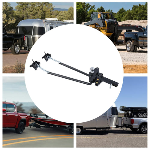 14000lbs Weight Distribution Hitch with Connection Bar Q954