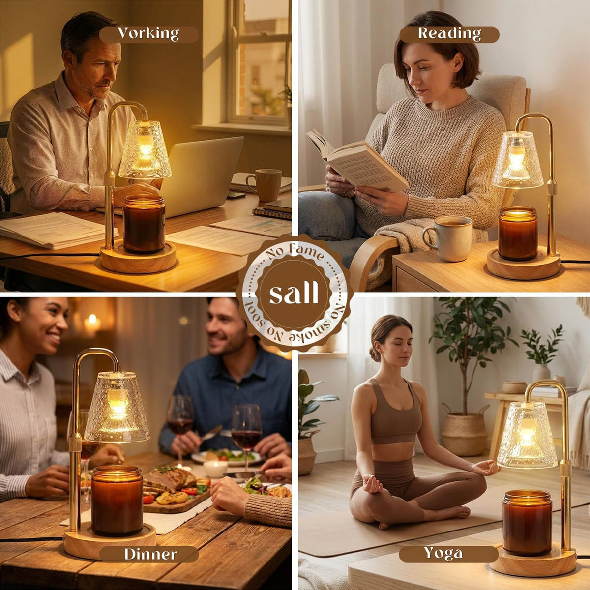 2 Pack Candle Warmer Lamp O66908