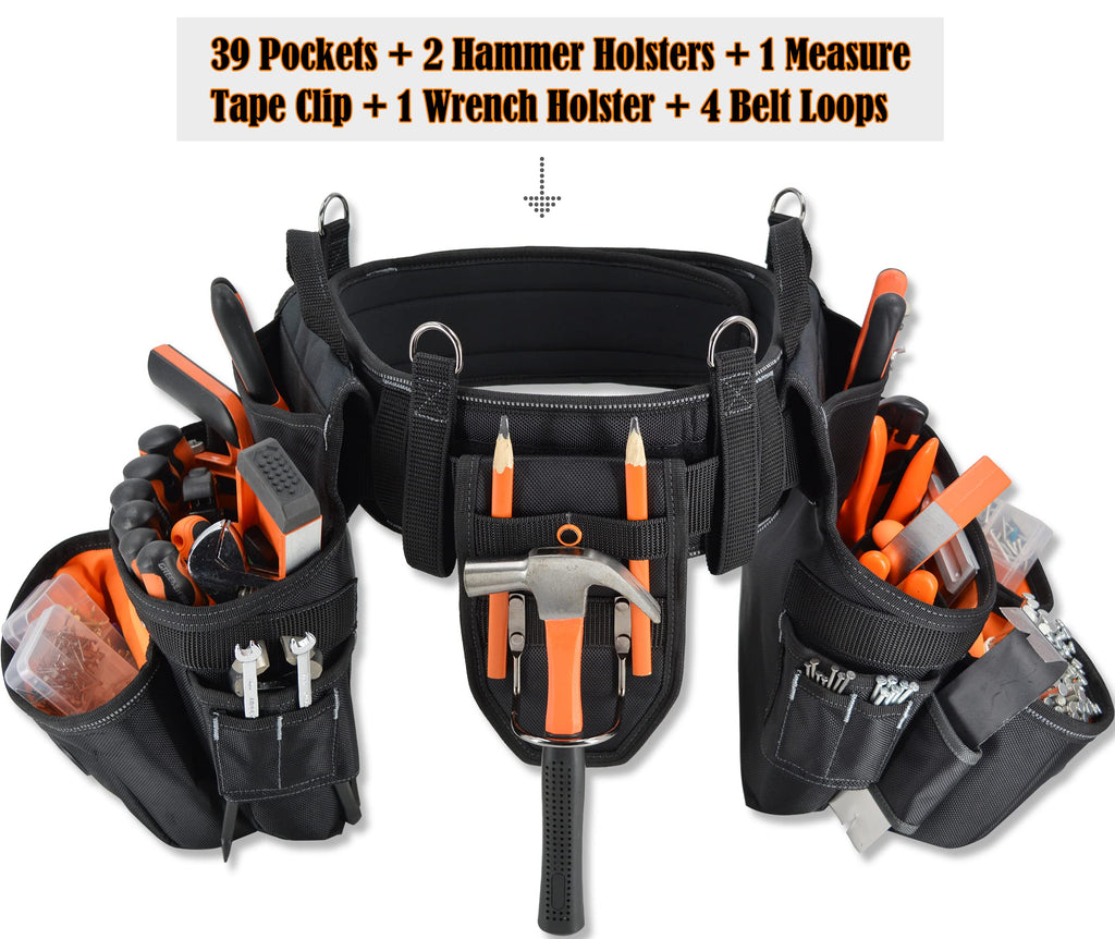 39 Pockets Tool Belts with Suspenders O253