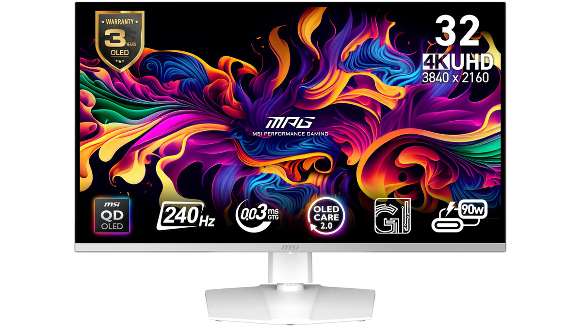 31.5 Inch 4K UHD 240Hz QD-OLED Gaming Monitor O97609