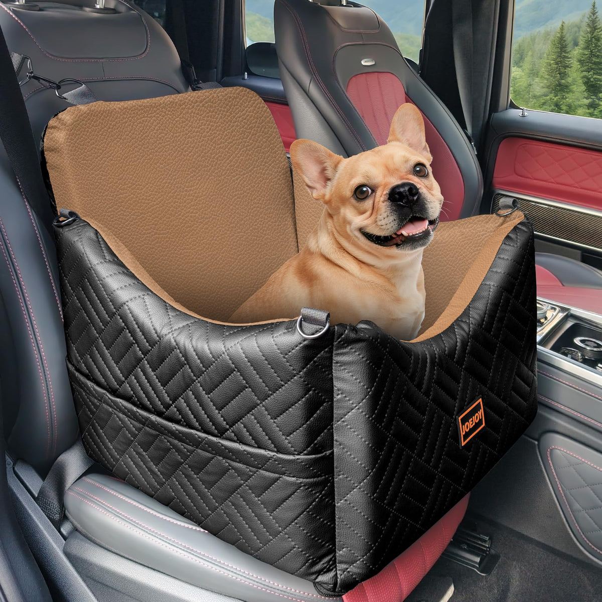 Waterproof PU Leather Dog Car Seat with Safety Belt Z415542