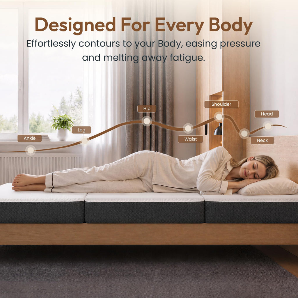 Queen 6" Tri-Fold Mattress S181