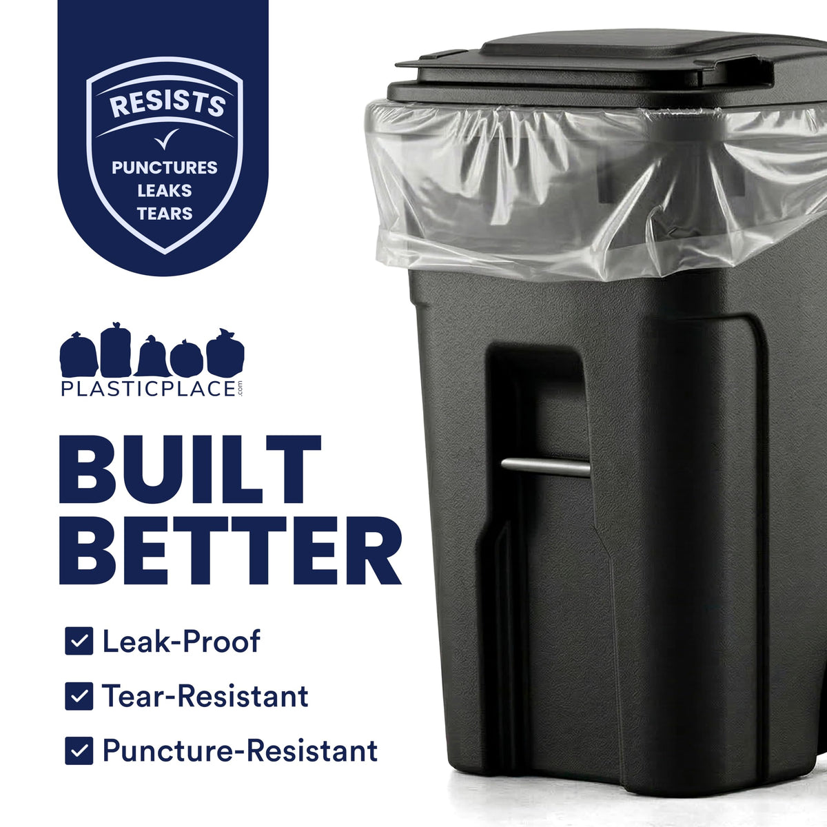 95-96 Gallon Garbage Can Liners, 25 Count Q741200