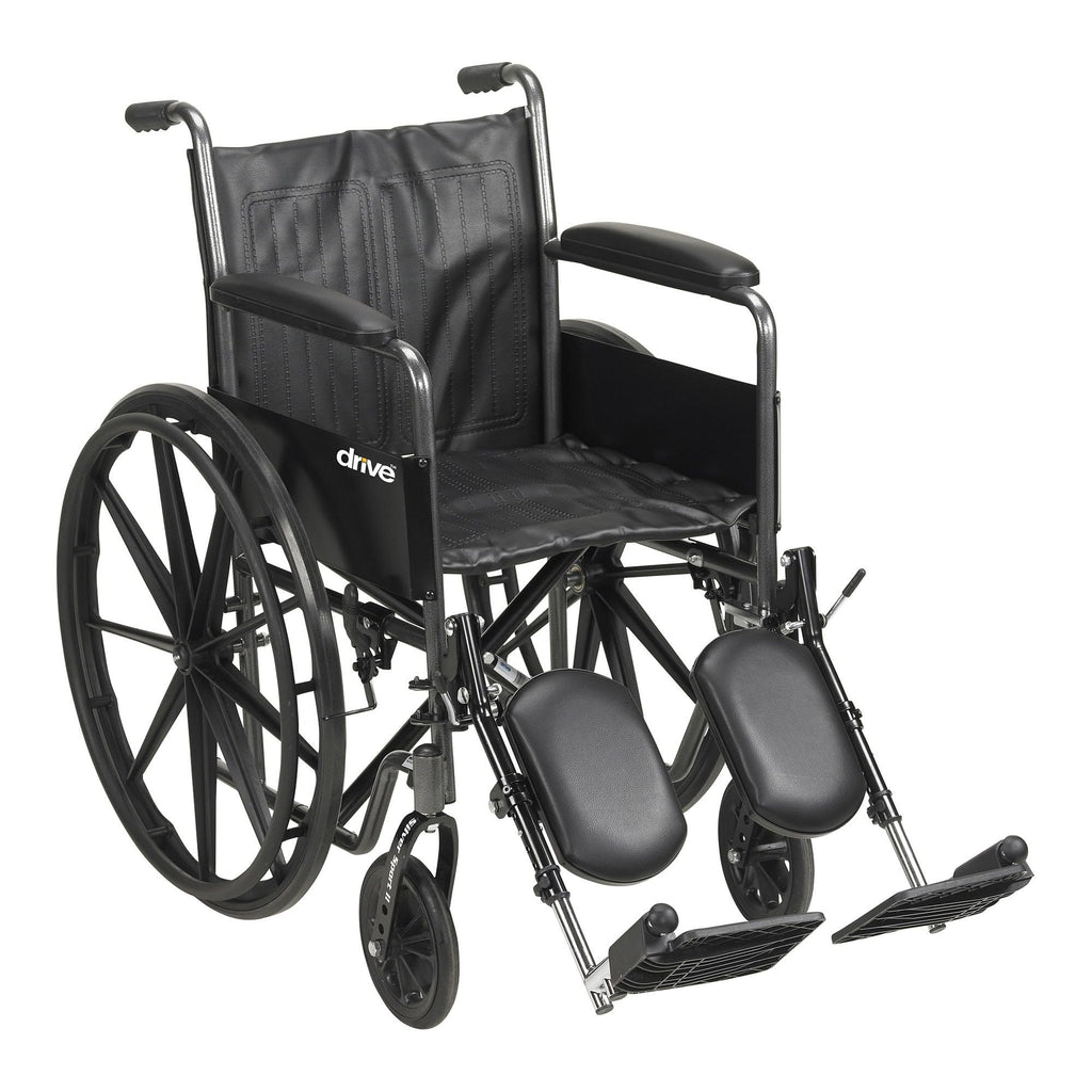 Black 18 in Wheelchair P973