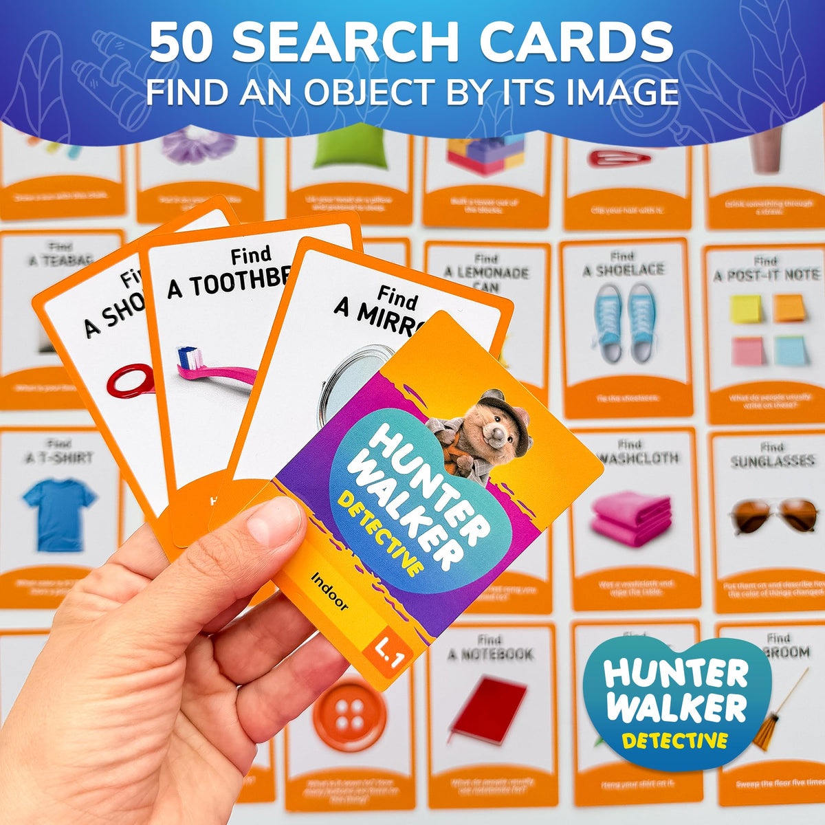 Scavenger Hunt Cards 100 Tasks S8495