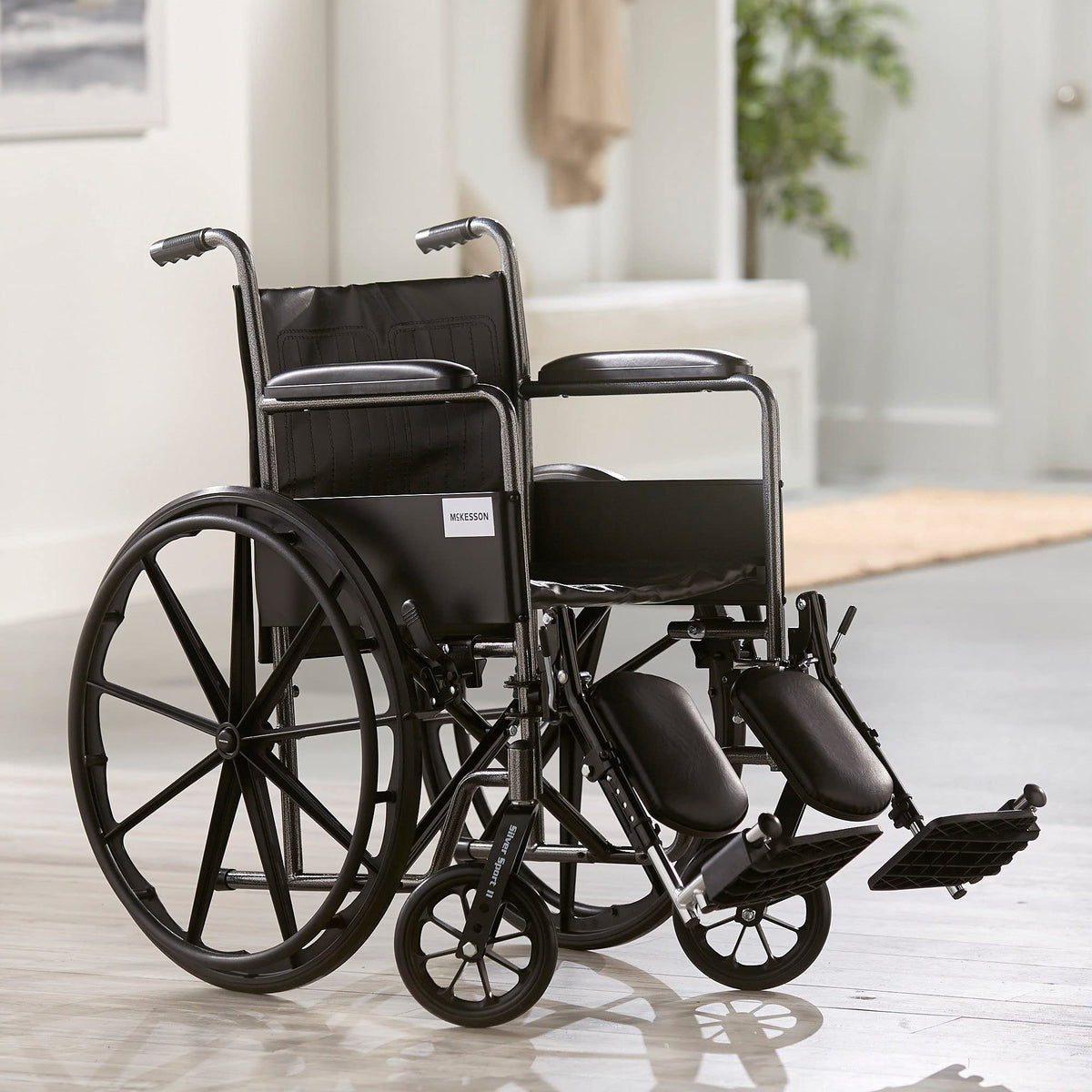Black 18 in Wheelchair P973