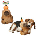 Soft Stuffed Squeaky Crinkle Capybara Dog Toy 8 Inch D2334