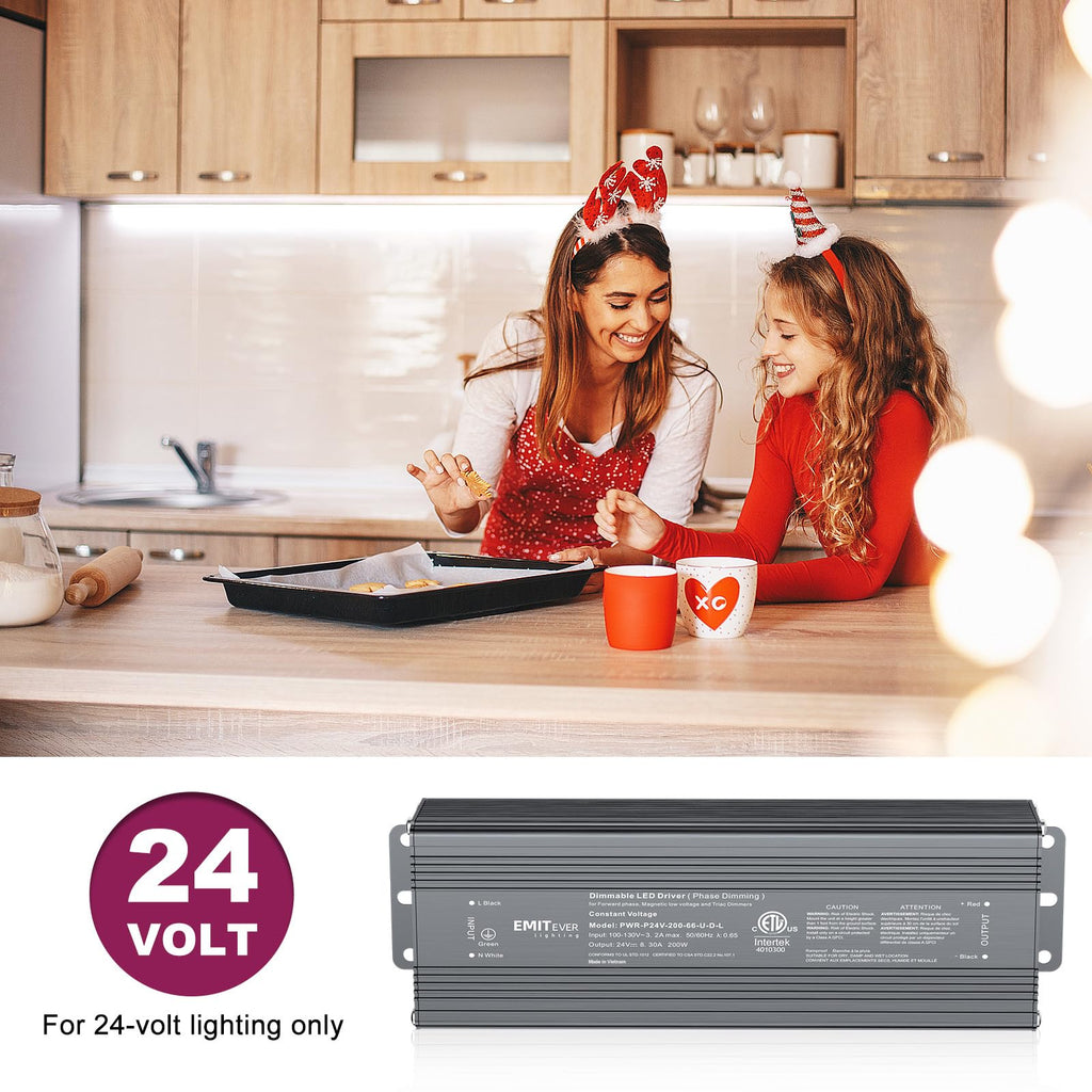 200W 24V Triac Dimmable LED Driver H2179