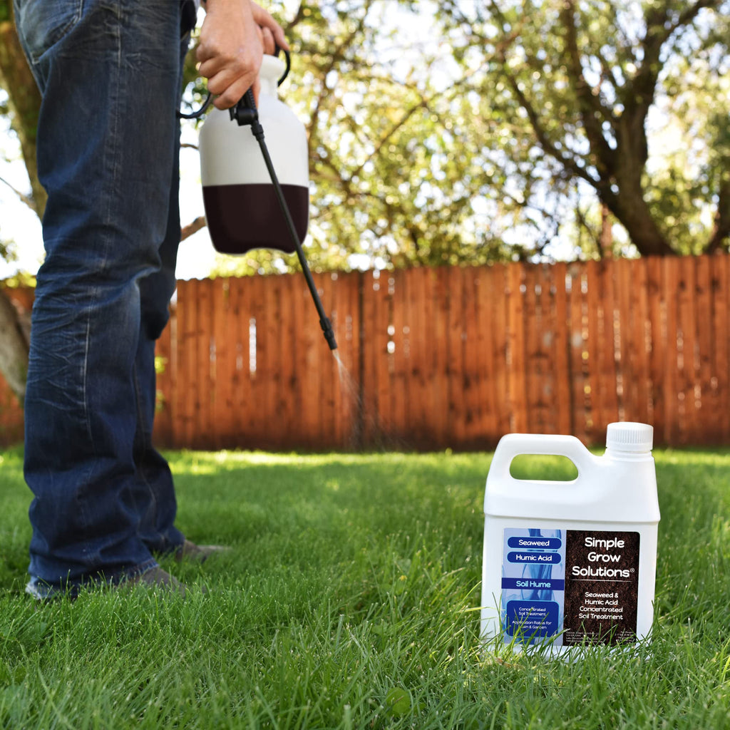 Organic Liquid Sea Kelp and Humic Acid Soil Concentrate 32 Ounce G223