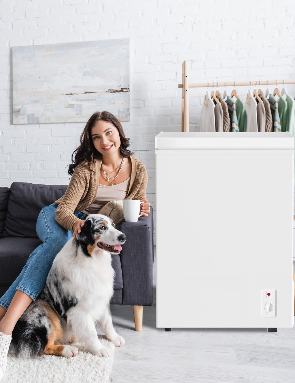 5.0 Cu Ft Compact Chest Freezer D3727
