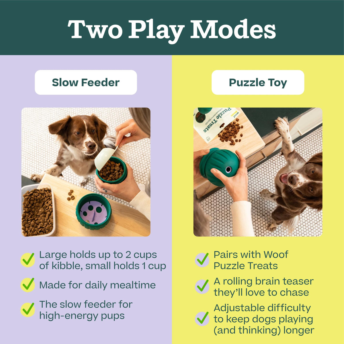 Dog Puzzle Slow Feeder Toy P2886